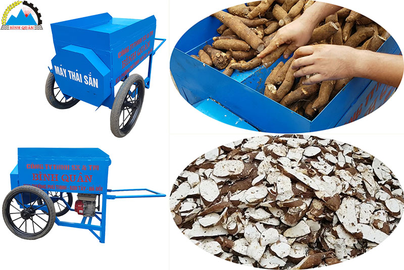 máy thái sắn, khoai