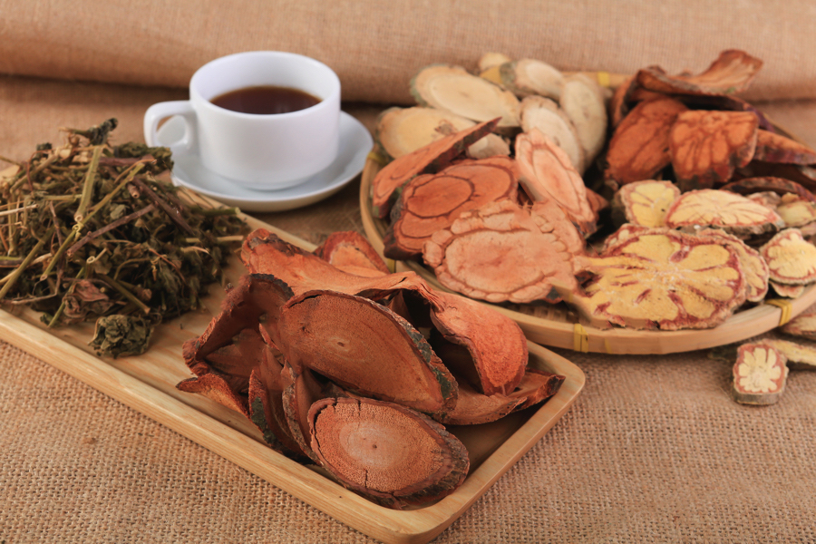 máy băm cây thuốc