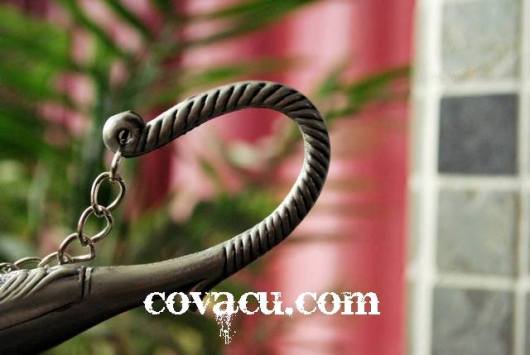 Chén rượu giả bạc hoa văn đẹp