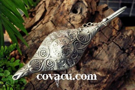 Chén rượu giả bạc vintage