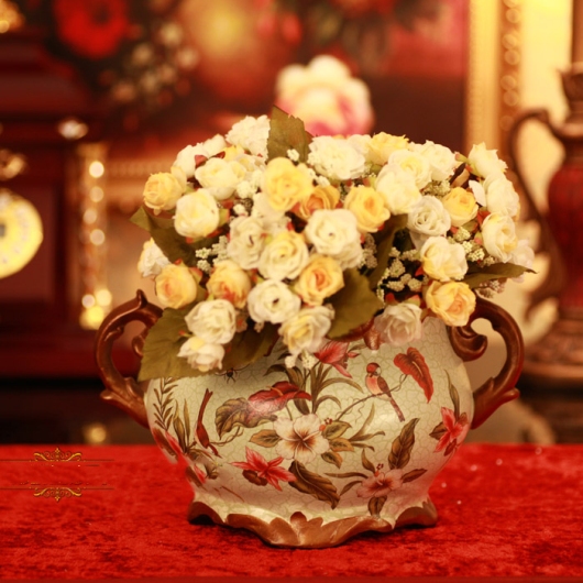 Hoa hồng trang trí nhà đẹp