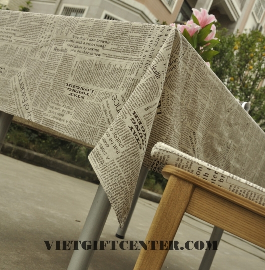 Khăn trải bàn phong cách vintage đẹp