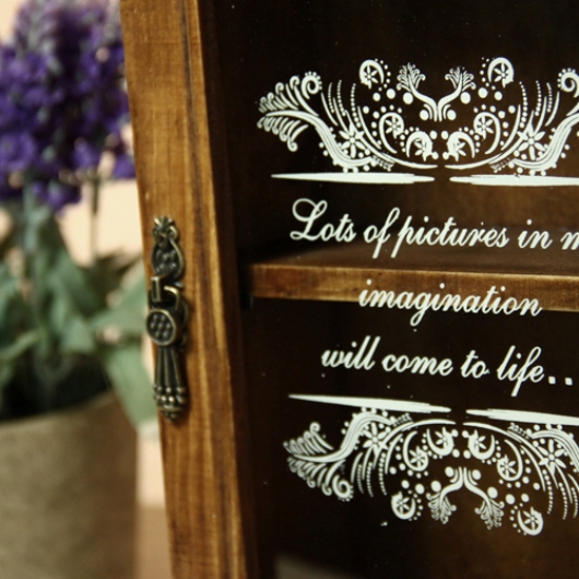 Hộp gỗ giả cổ