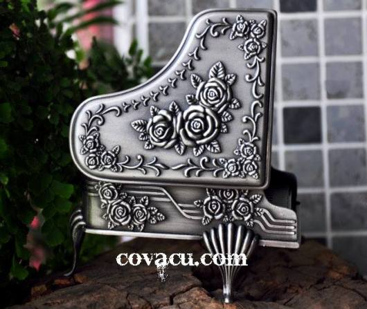 Hộp nữ trang giả cổ độc đáo