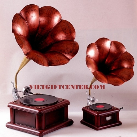 Máy hát đĩa cổ mô hình