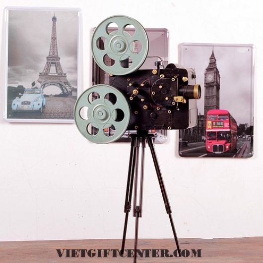 Bán máy chiếu phim cổ mô hình trang trí nhà, quán