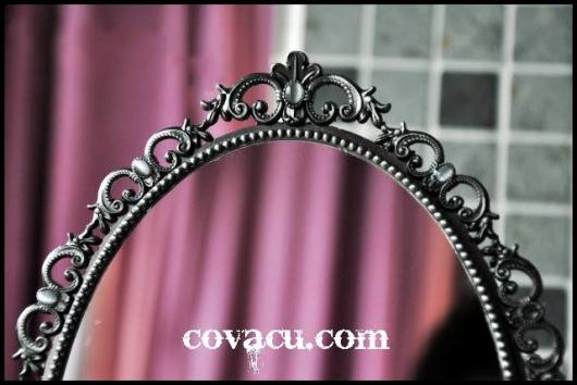 ban guong gia co hoa tiet dep