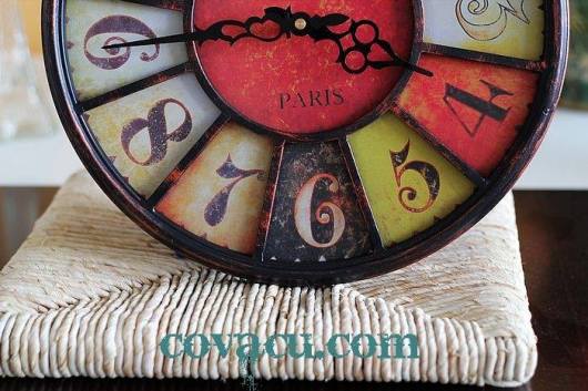 Đồng hồ vintage treo tường độc đáo