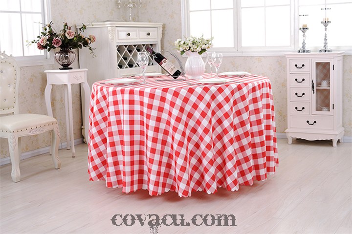 Vải canvas caro Hồng pastel xinh xắn