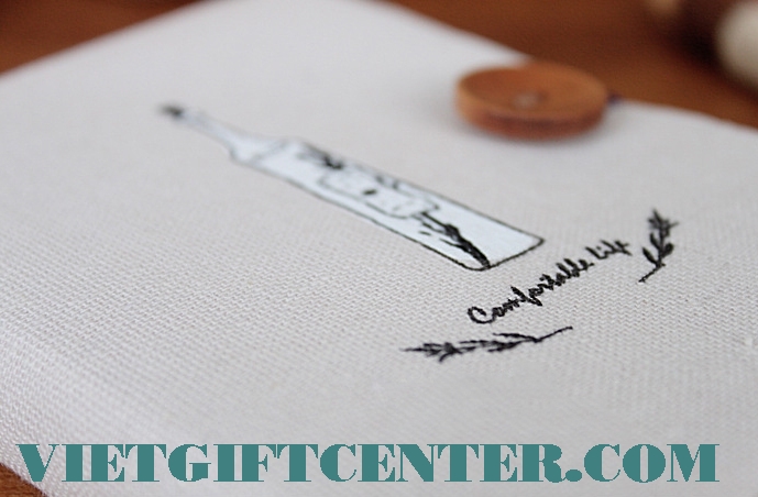 sổ tay vải độc đáo