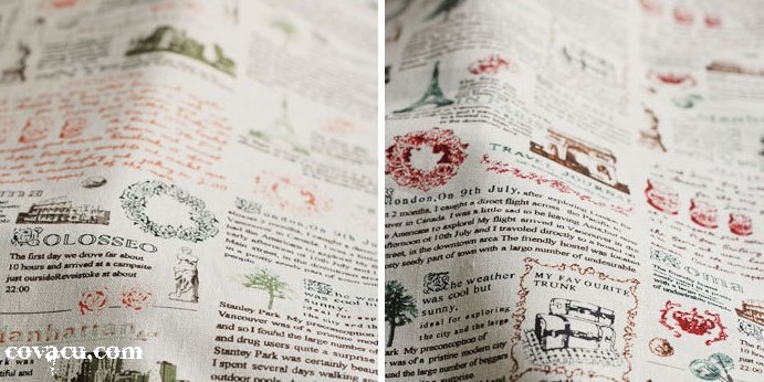 Vải may sổ, may lót