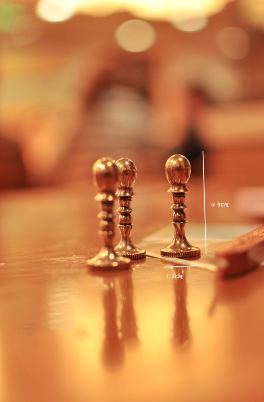 dấu sáp decor giả cổ