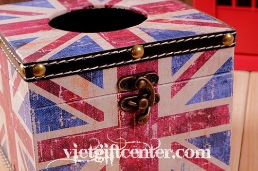 ban hop dung khan giay vintage dep