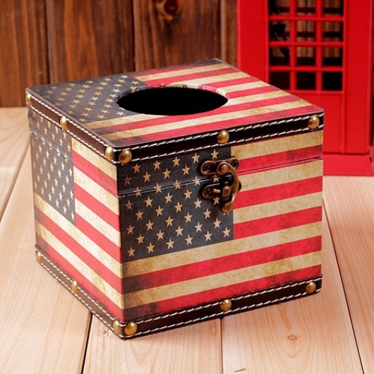 Hộp đựng giấy ăn vintage