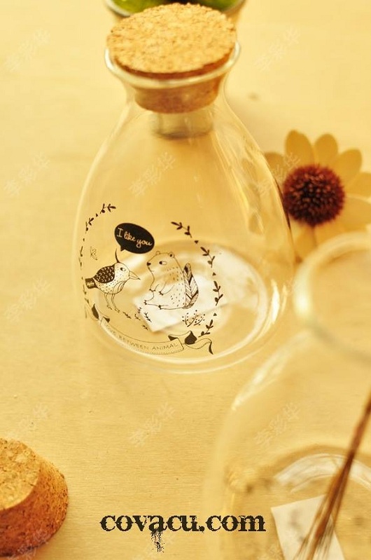 Bán chai lọ thủy tinh đẹp trang trí nhà