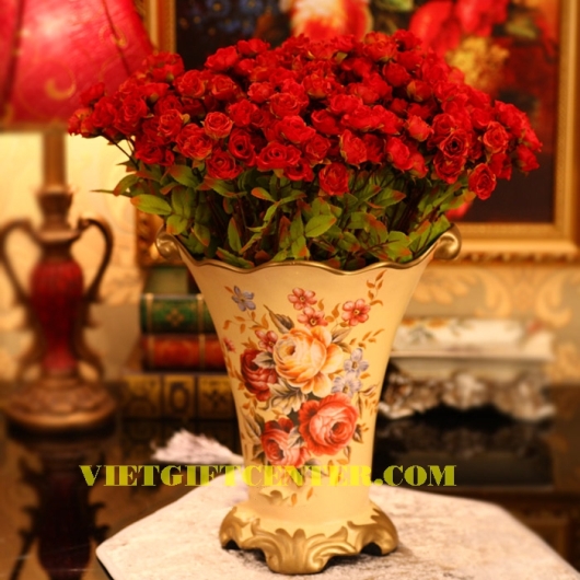 Bình hoa giả cổ vintage độc đáo