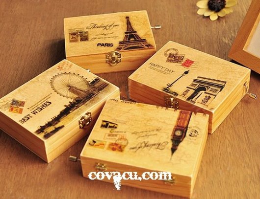 Hộp nhạc music box làm quà tặng bạn trai