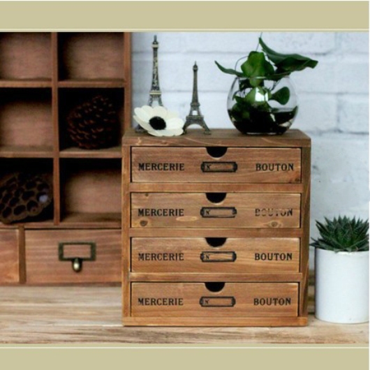 Hộp gỗ đựng đồ giả cổ đẹp