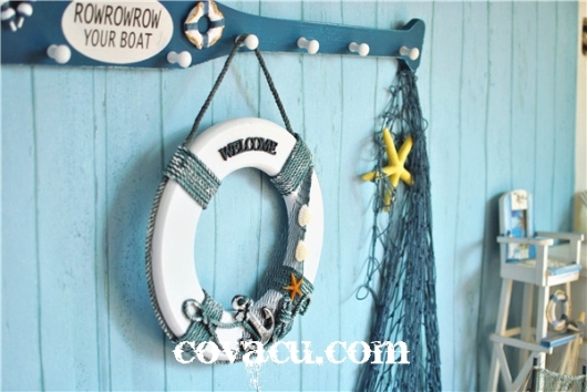 Bảng welcome trang trí nhà kiểu Địa Trung Hải