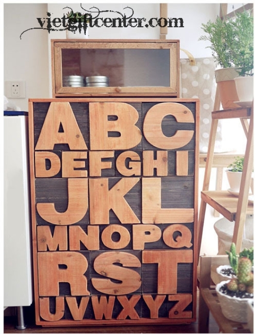 Bán kệ gỗ vintage đẹp