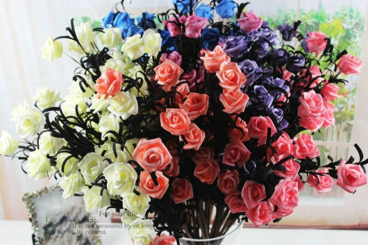 Ban hoa hong vintage dep