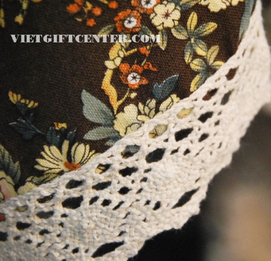 Khăn trải bàn đẹp vải canvas trang trí