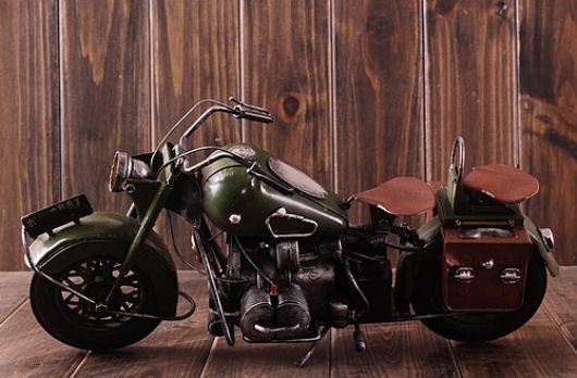 Xe mô tô mô hình trang tri đẹp