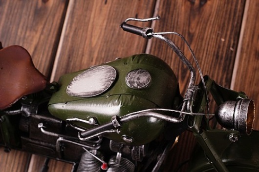 Xe mo hinh moto trang tri