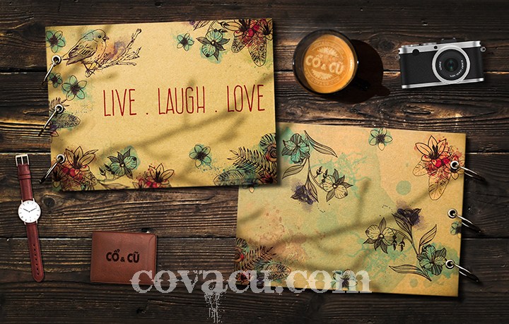 Một chút khéo léo, sáng tạo cùng ngẫu hứng, bạn có thể biến hóa thành một cuốn album mang đậm dấu ấn, cá tính của bản thân.