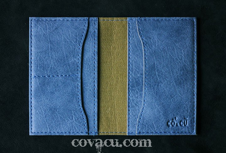 bao ho chieu xanh lam retro