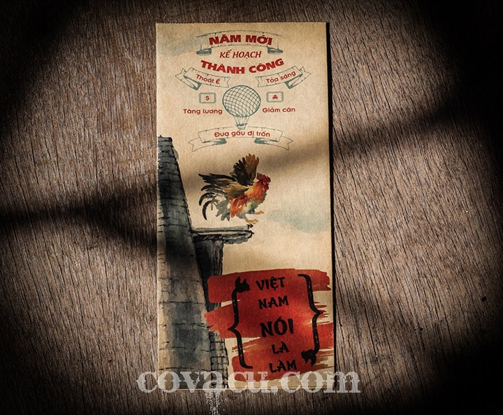 bao lì chú gà trống oai vệ