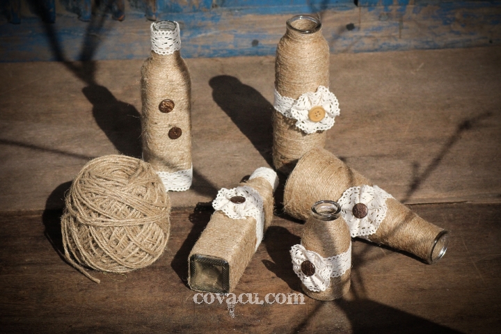 Bình thủy tinh trang trí