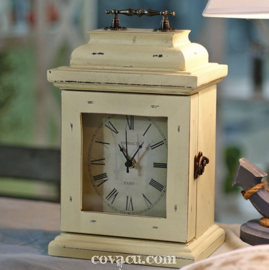 Đồng hồ, tủ móc khóa 2 in 1