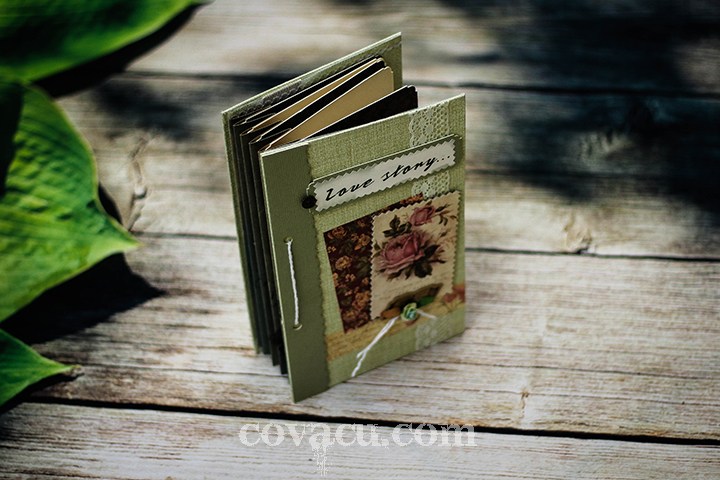 Flying album handmade Love Story - đơn giản và tinh tế