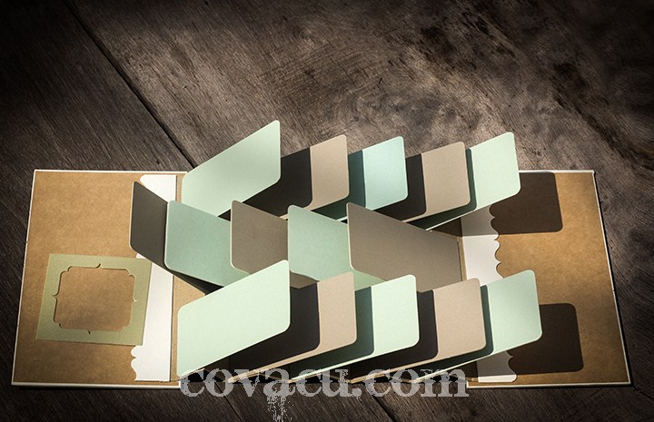 Fly album handmade Retro Clock