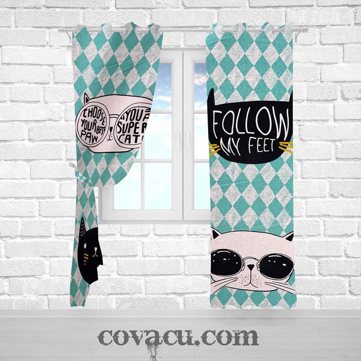 vải thú cưng xanh đẹp