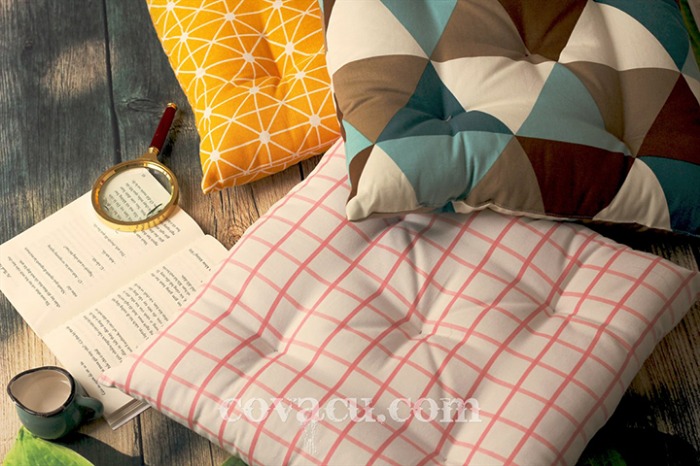 Gối tựa lưng vải Canvas