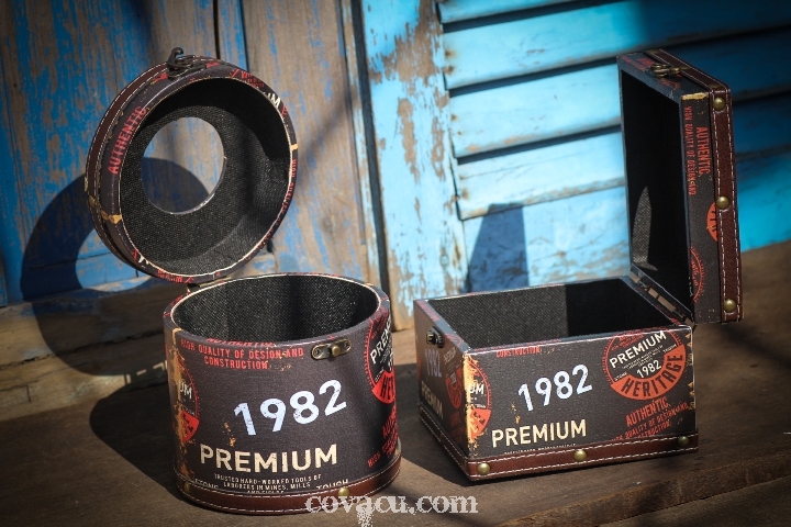 Hộp đựng khăn giấy đẹp vintage
