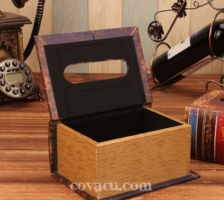 Hộp đựng khăn giấy Vintage đẹp