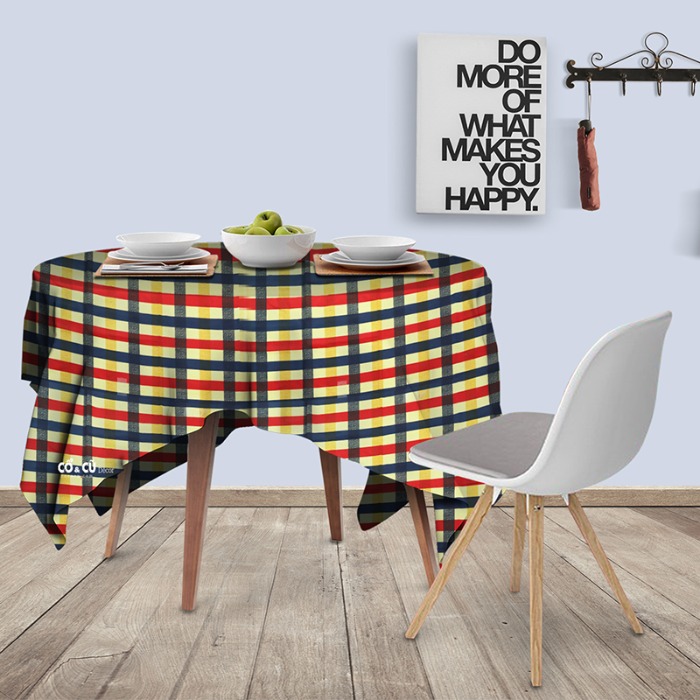 vải canvas khăn trải bàn