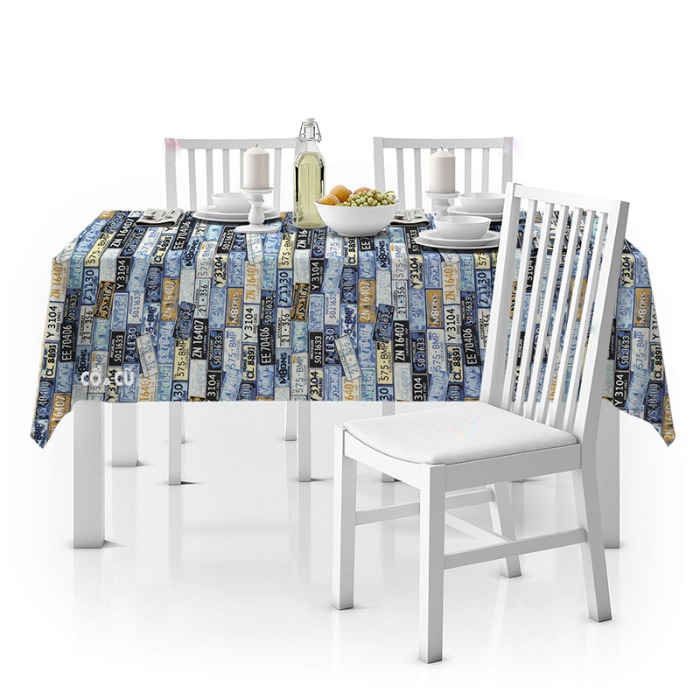 vải may khăn trải bàn