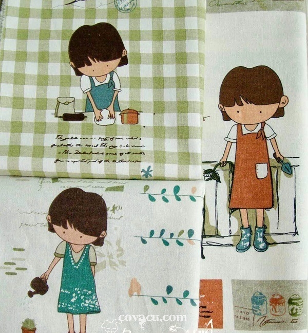 Mẫu vải đẹp decor phòng bé