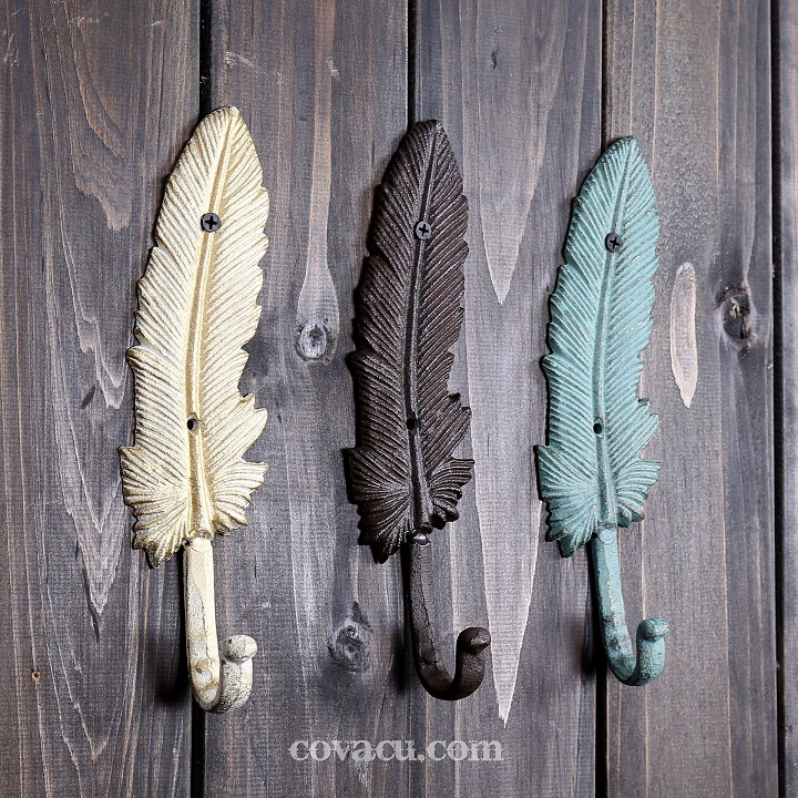 móc treo trang trí hình chiếc lá đẹp