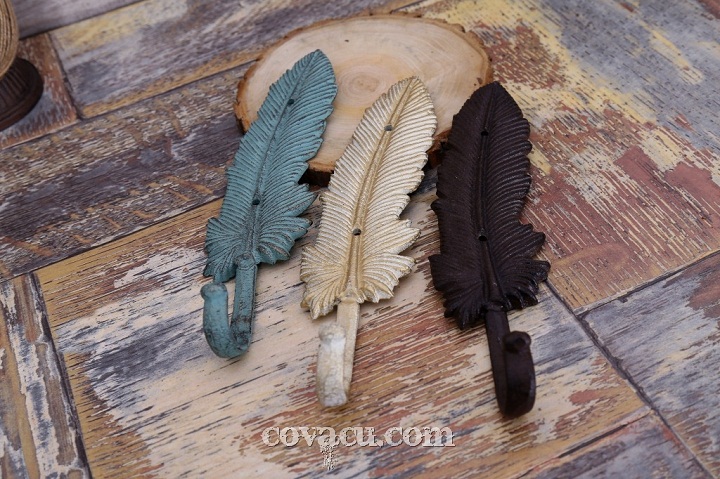 móc đẹp treo trang trí hình chiếc lá