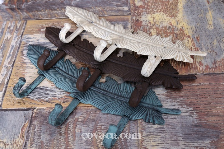 Móc treo trang trí hình chiếc lá