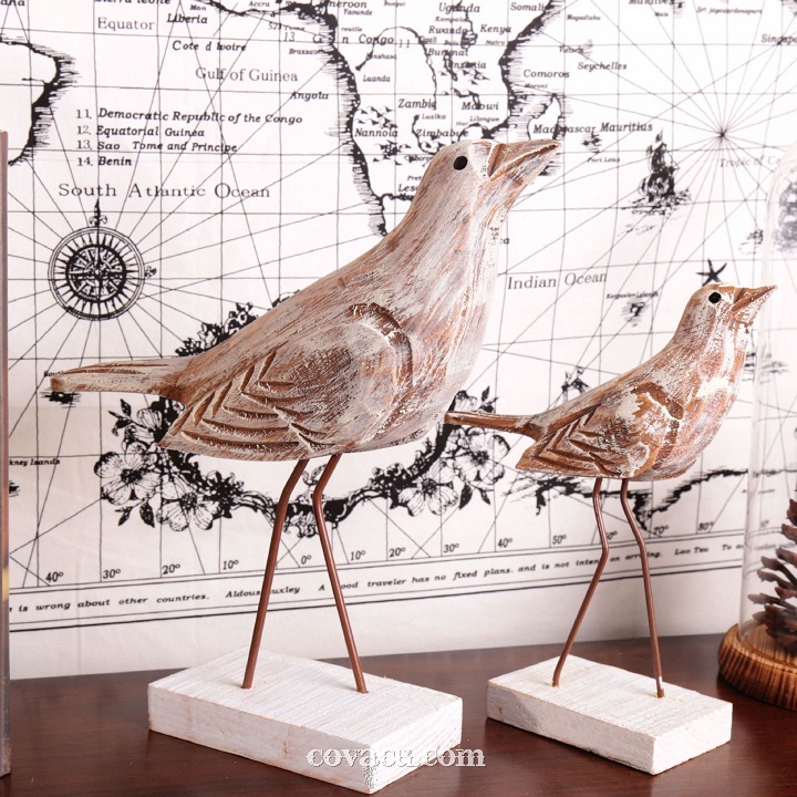 Cặp chim gỗ đẹp