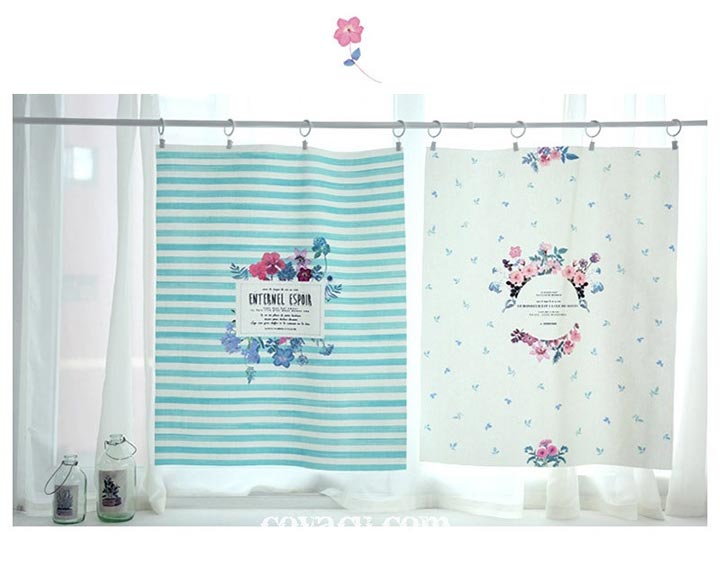 Rèm được là từ vải sewing home