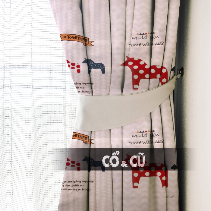 vải canvas họa tiết xinh