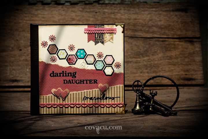 Scrapbook cao cấp darling daughter