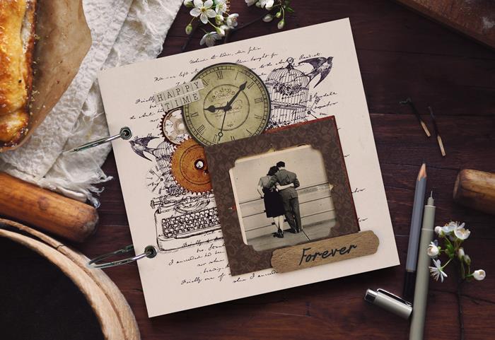 Scrapbook ideas phong cách vintage rất được yêu thích tại CỒ & CŨ